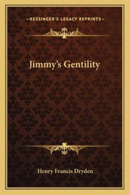 Jimmy's Gentility 1163291838 Book Cover