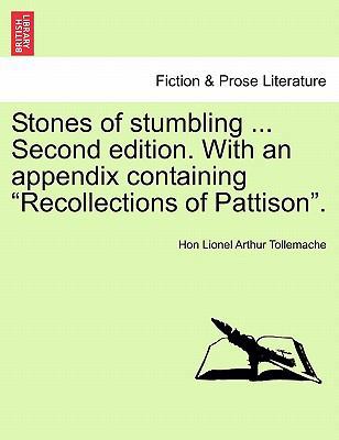 Stones of Stumbling ... Second Edition. with an... 124137161X Book Cover
