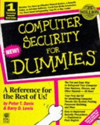 Computer Security for Dummies 1568846355 Book Cover