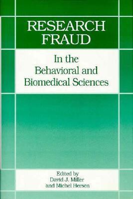 Research Fraud in the Behavioral and Biomedical... 0471520683 Book Cover