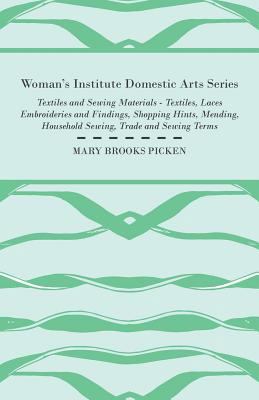 Woman's Institute Domestic Arts Series - Textil... 1446509540 Book Cover