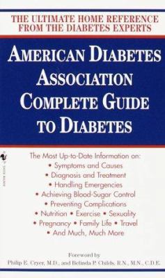 ADA Complete Guide to Diabetes: The Ultimate Ho... 055357826X Book Cover