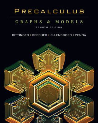 Precalculus Graphs & Models 0321501527 Book Cover