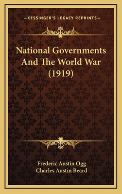 National Governments And The World War (1919) 1165064456 Book Cover