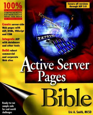 Active Server Pages Bible 076454599X Book Cover