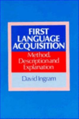 First Language Acquisition: Method, Description... B000KYGS8Y Book Cover