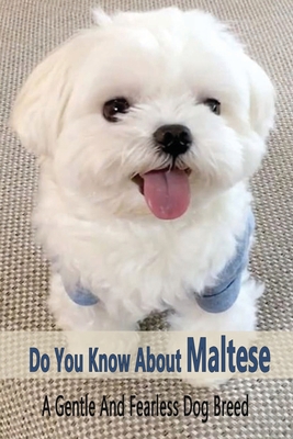 Paperback Do You Know Maltese: A Gentle And Fearless Dog Breed: Gentle And Fearless Maltese Dog Book