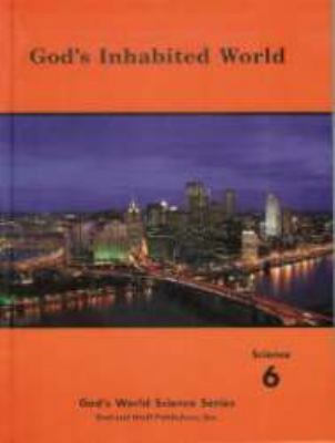 God's Inhabited World Grade 6 with special refe... 0739906178 Book Cover