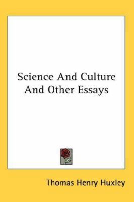 Science and Culture and Other Essays 0548103089 Book Cover