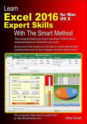 Learn Excel 2016 Expert Skills for Mac OS X wit... 190925312X Book Cover