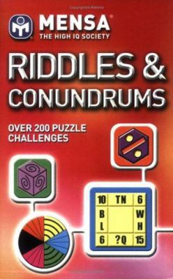 Mensa: Riddles and Conundrums 1844423379 Book Cover