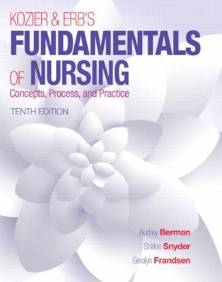 Kozier & Erb's Fundamentals of Nursing 0133974367 Book Cover
