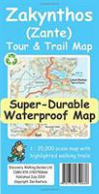 Zakynthos (Zante) Tour & Trail Super-Durable Map 1782750665 Book Cover