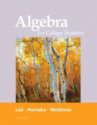 Algebra for College Students Plus Mymathlab/Mys... 0321760166 Book Cover
