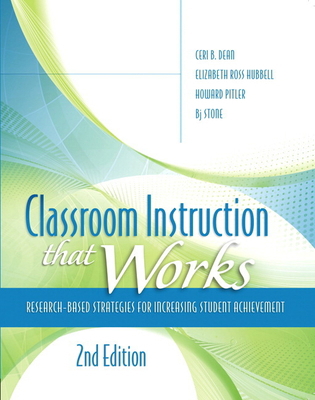 Classroom Instruction That Works: Research-Base... 0133366723 Book Cover