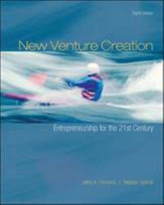 New Venture Creation: Entrepreneurship for the ... 0073381551 Book Cover