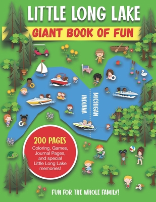 Little Long Lake Giant Book of Fun: Coloring, G... B08GFX3MYR Book Cover