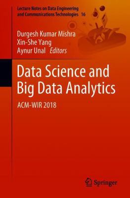 Data Science and Big Data Analytics: Acm-Wir 2018 9811076405 Book Cover