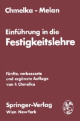 Einfuhrung in Die Festigkeitslehre Fur Studierende Des Bauwesens 3211810617 Book Cover