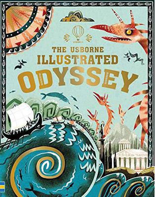 The Usborne Illustrated Odyssey B07MKQJ2RK Book Cover