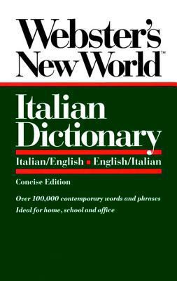 Webster's New World Italian Dictionary, Concise... B003156A7I Book Cover