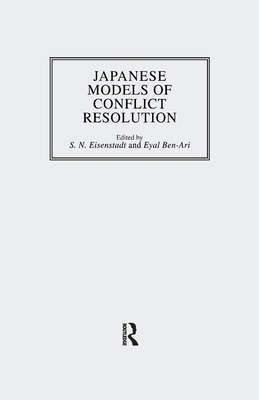 Japanese Models Of Conflict Resolution 1138973653 Book Cover