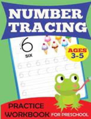 Number Tracing Practice Workbook 1947243101 Book Cover