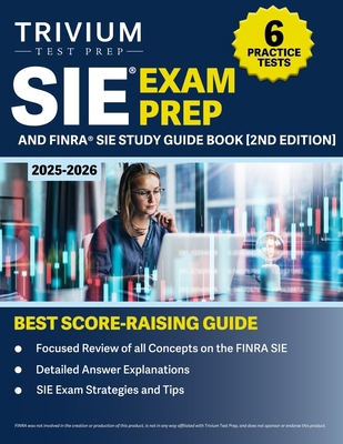 SIE Exam Prep 2025-2026: 6 Practice Tests and F... 1637983271 Book Cover