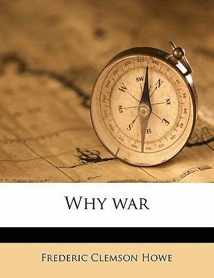 Why War 1178187020 Book Cover