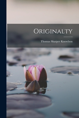 Originalty 101899291X Book Cover