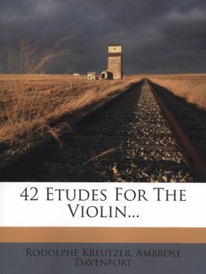 42 Etudes for the Violin... 1271367297 Book Cover