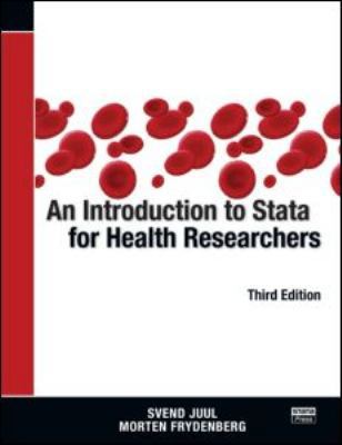 An Introduction to Stata for Health Researchers... 1597180777 Book Cover