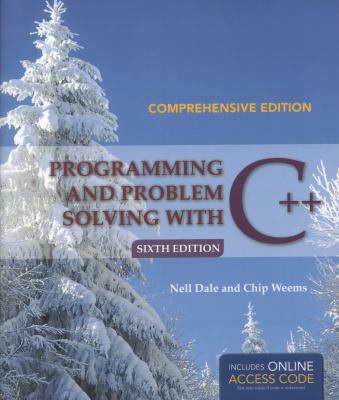 Programming and Problem Solving with C++: Compr... 1284028763 Book Cover