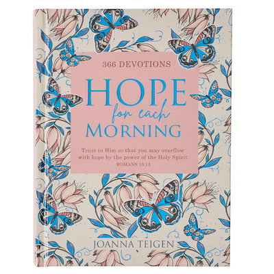 Devotional Hope for Each Morning Hardcover 1432134876 Book Cover