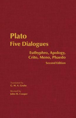 Plato: Five Dialogues: Euthyphro, Apology, Crit... 0872206343 Book Cover