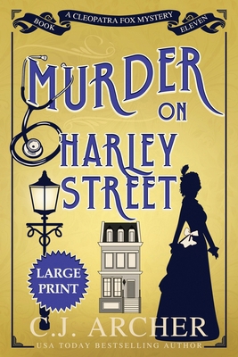 Murder on Harley Street: Large Print [Large Print] 1923231294 Book Cover