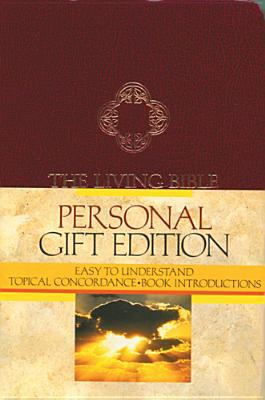 Living Bible, Gift-2361 Personal Burgundy Imita... 0842323619 Book Cover