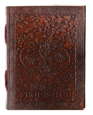 Floral Leather Journal Medium B0C47FJXLD Book Cover