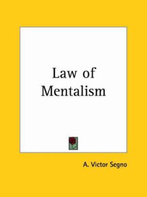 Law of Mentalism 0766156265 Book Cover