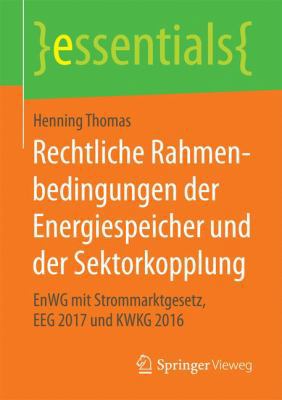 Rechtliche Rahmenbedingungen Der Energiespeiche... [German] 3658176407 Book Cover