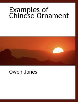Examples of Chinese Ornament 114003281X Book Cover