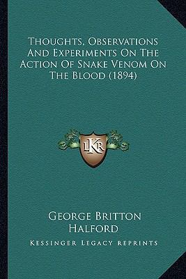 Thoughts, Observations And Experiments On The A... 1164150170 Book Cover