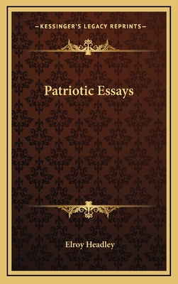Patriotic Essays 1163530891 Book Cover