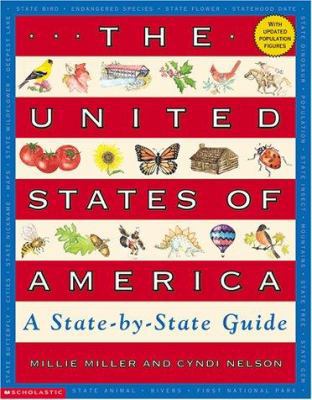 United States of America: A State-By-State Guide 0439272599 Book Cover