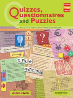 Quizzes, Questionnaires and Puzzles: Ready-Made... 0521605822 Book Cover
