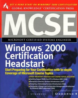 MCSE Windows 2000 Certification Preview 0072122501 Book Cover