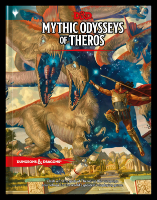 D&d Mythic Odysseys of Theros Hc 0786967013 Book Cover
