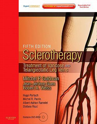 Sclerotherapy Expert Consult - Online and Print... 0323073670 Book Cover