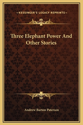 Three Elephant Power And Other Stories 1169232892 Book Cover
