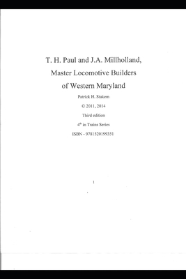 T. H. Paul and J.A. Millholland Master Locomoti... 152019935X Book Cover